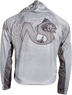 White/Gray Vented/Hooded Long Sleeve