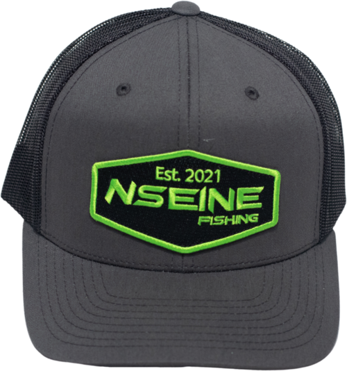 Custom Black Green Patch NSEINE Cap