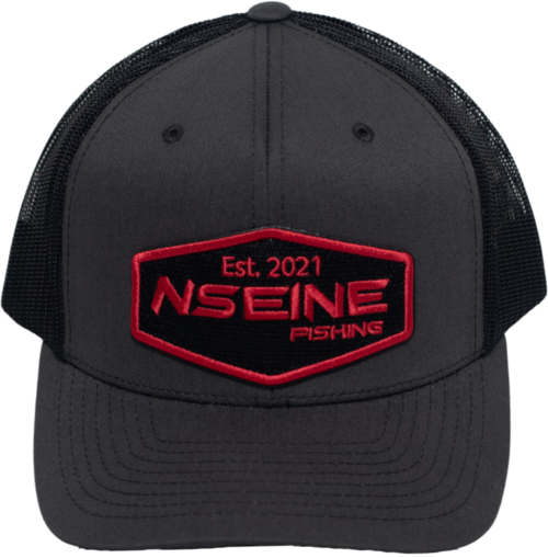 Custom Black Red Patch NSEINE Cap